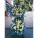 QF0408-White Pom Pom Pink Roses Wreath