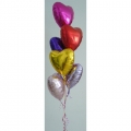 BB0010-Hearts Balloons