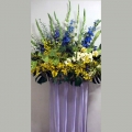 QF1115-Yellow Blue Wreath